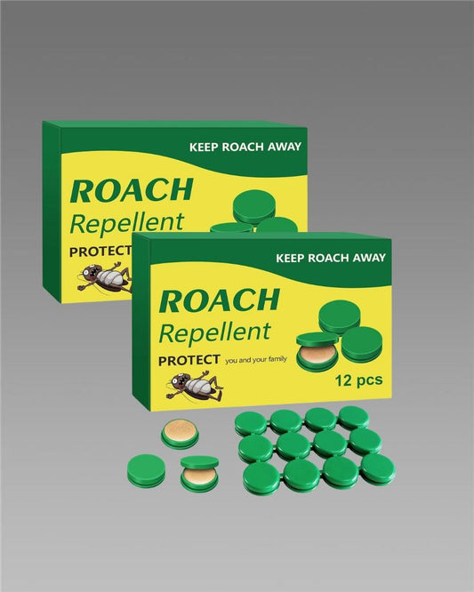 24 Piece Cockroach Killer Gel Discs for Home & Kitchen Pest Control – Non-Toxic Green PU Gel