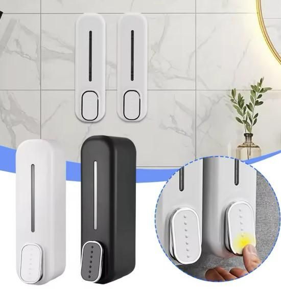 Wall-Mounted Soap Dispenser – Easy Press for Home Bathrooms & Kitchens