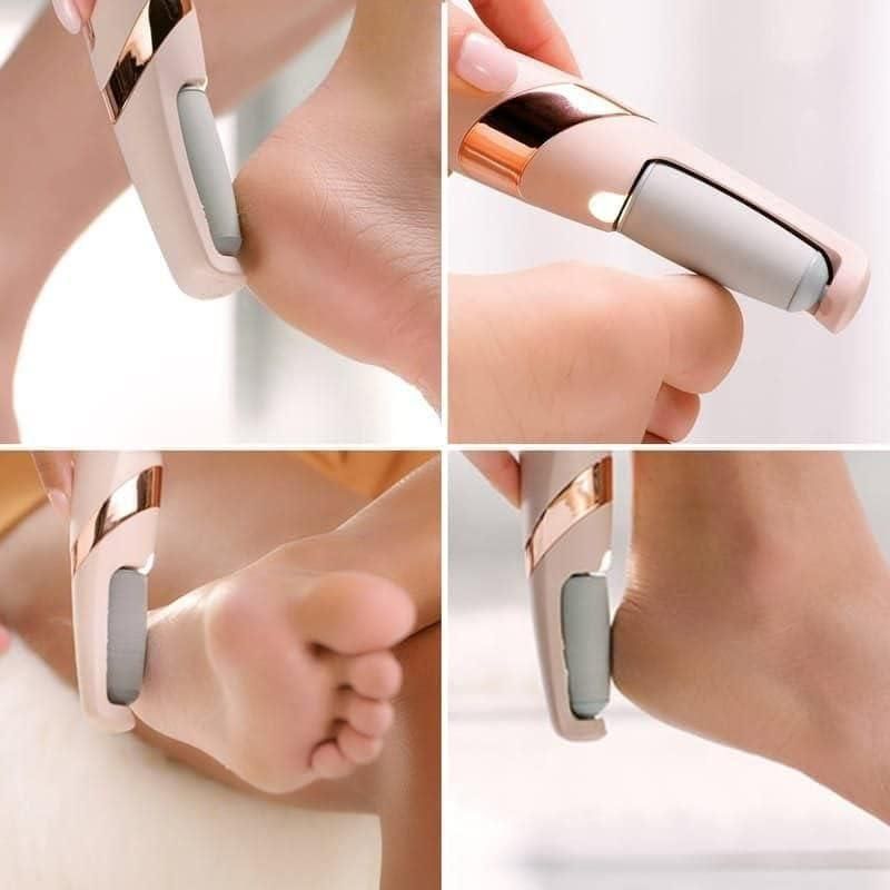 At-Home Pedicure Device for Smoothing Cracked Heels and Rough Skin