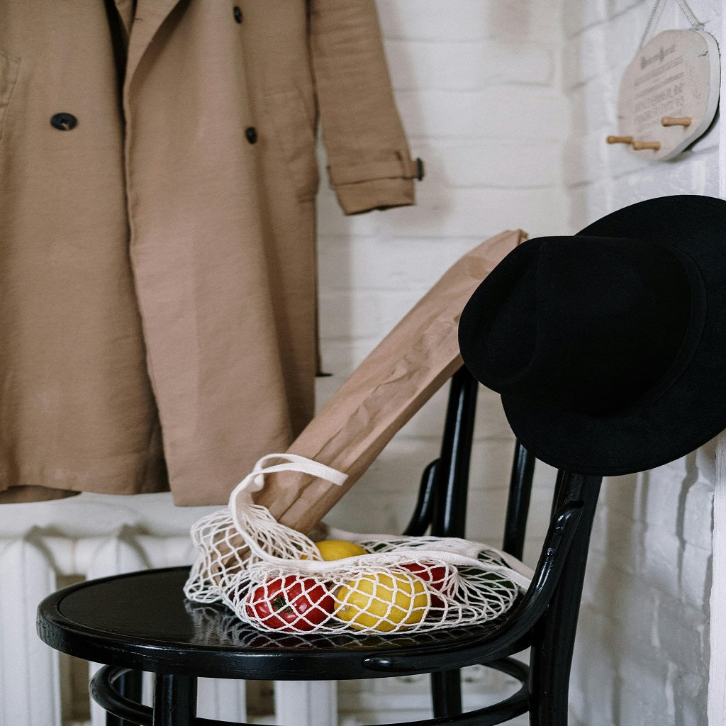 Flat lay of daily essentials including hygiene and home cleaning products, ideal for everyday household use.