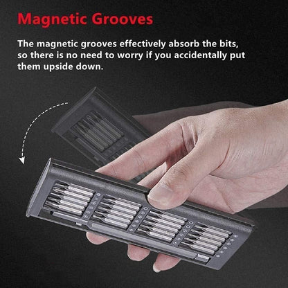 24-in-1 Magnetic Precision Screwdriver Set
