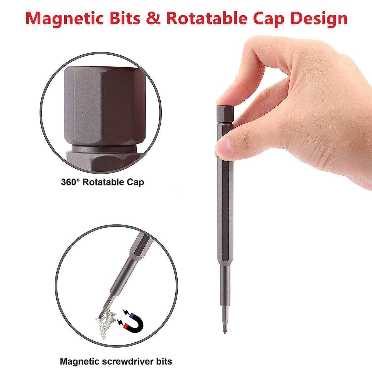 24-in-1 Magnetic Precision Screwdriver Set